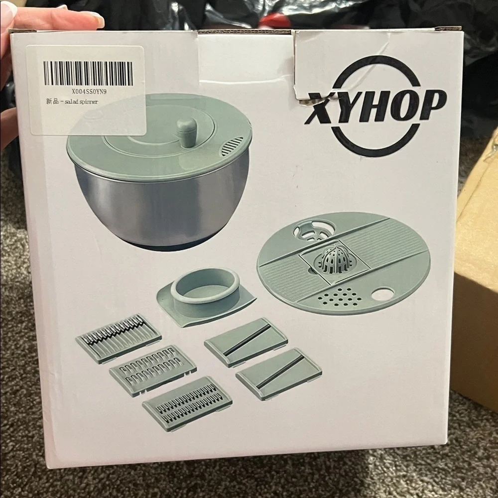 NEW Fancy Multi-Function Grater/Salad Spinner